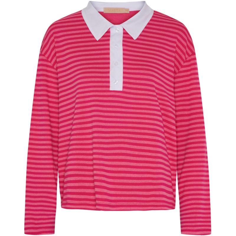 Dame Polo Mdccapucine 38910 S   Fuxia Pink fra Marta Du Chateau