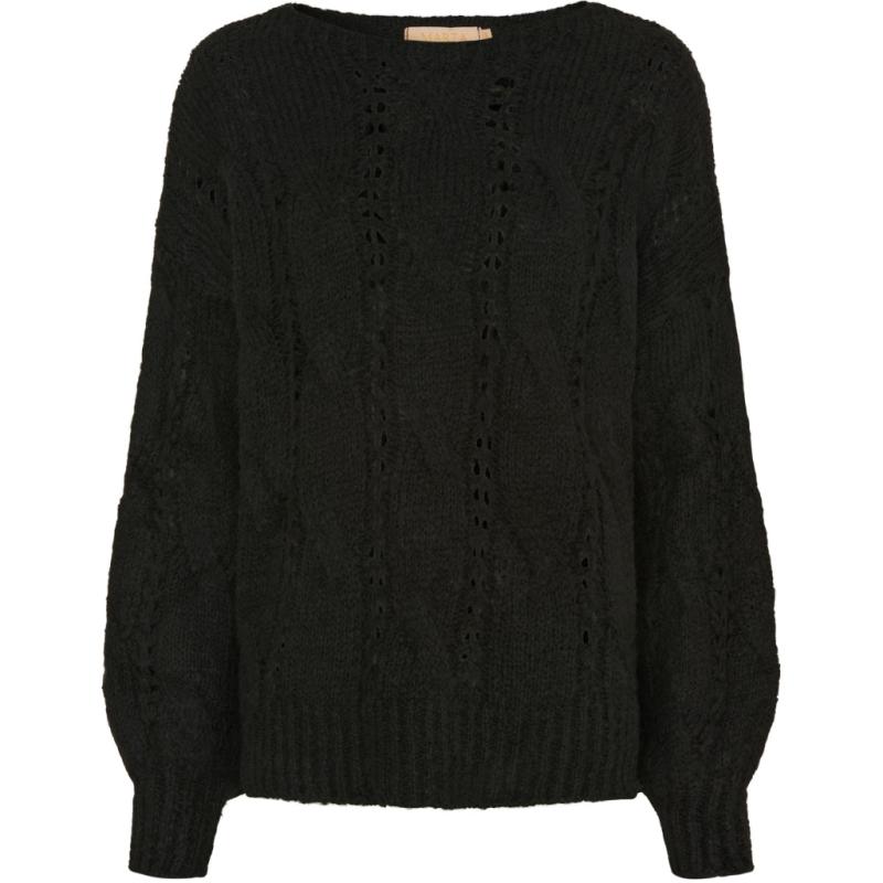 Dame Strik 20958   Nero1080 fra Marta Du Chateau