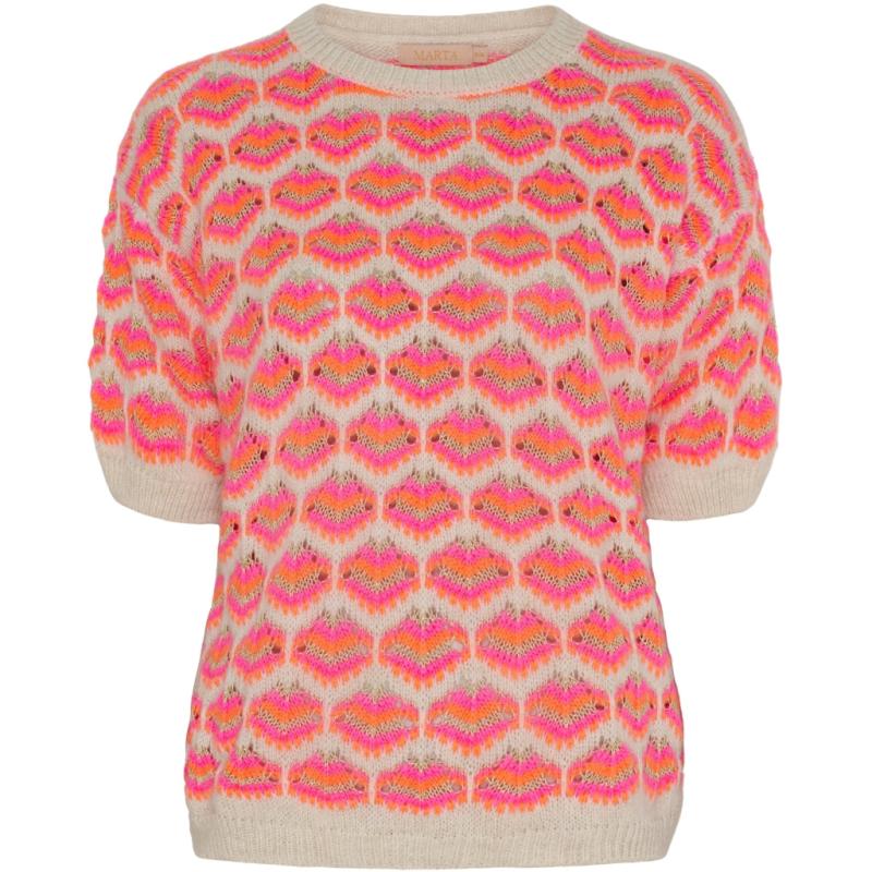 Dame Strik Mdcalexandrine 5014   Fuxia fra Marta Du Chateau