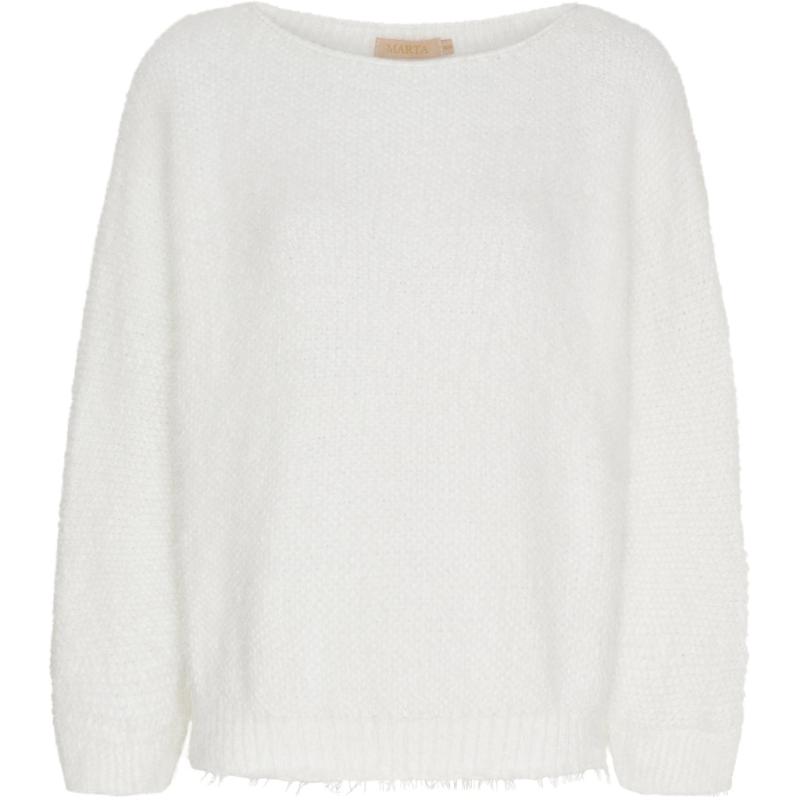 Dame Strik Mdcanouk 8038 White fra Marta Du Chateau