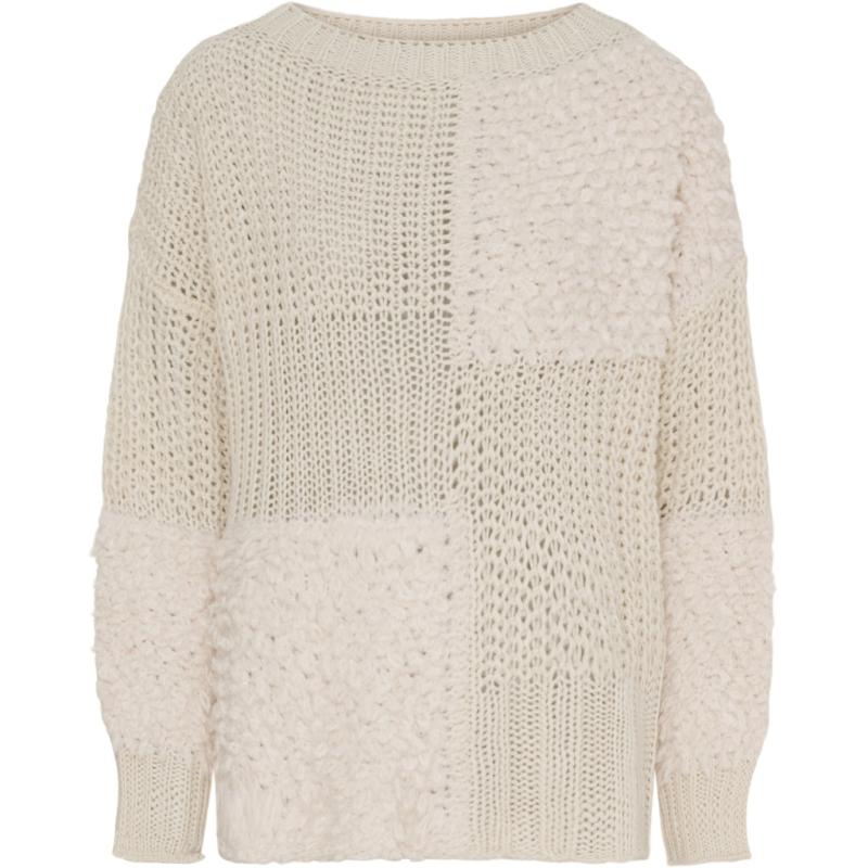Dame Strik Mdcdelphine 24504   Calce Panna fra Marta Du Chateau