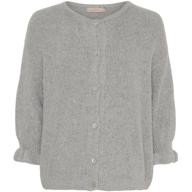 Dame Strik Mdcjuliana 2413   Light Grey fra Marta Du Chateau
