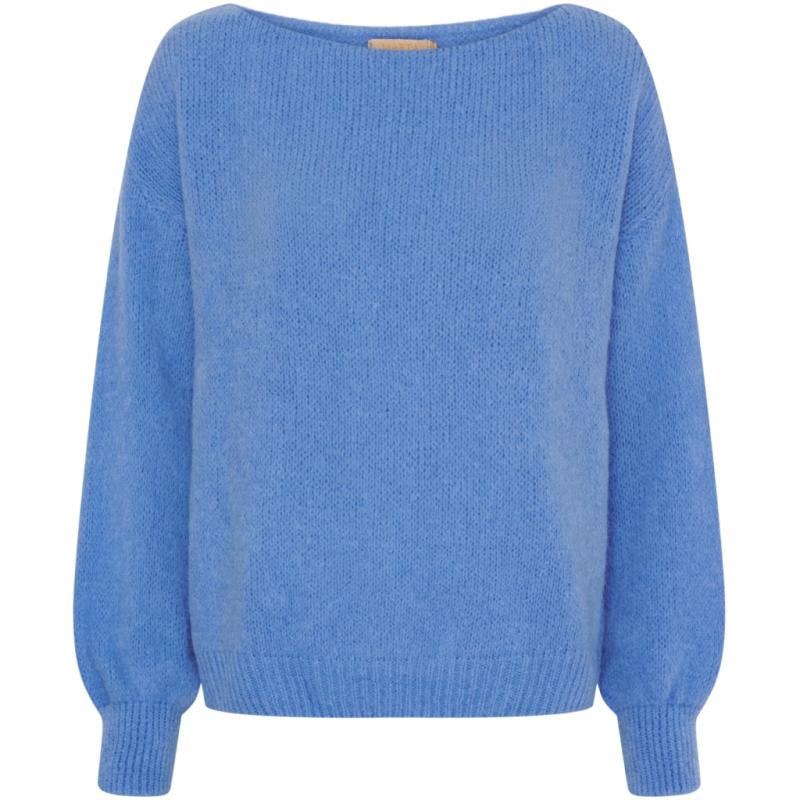 Dame Strik Mdcrosa 5102   Azure Blue fra Marta Du Chateau