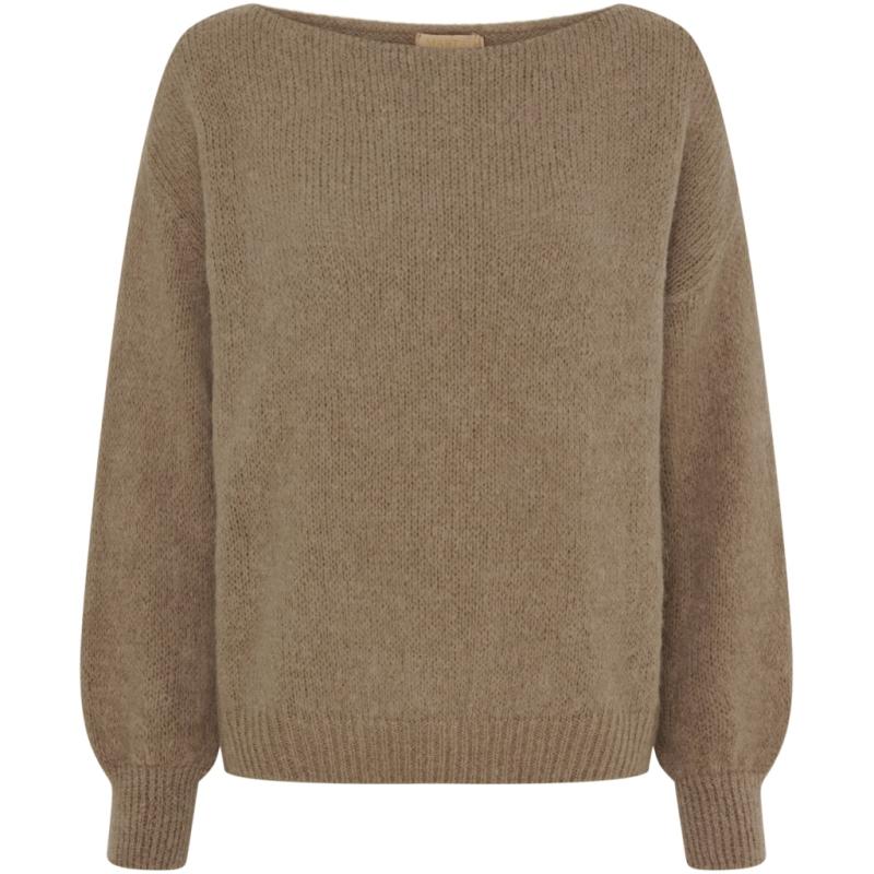Dame Strik Mdcrosa 5102   Tortora fra Marta Du Chateau