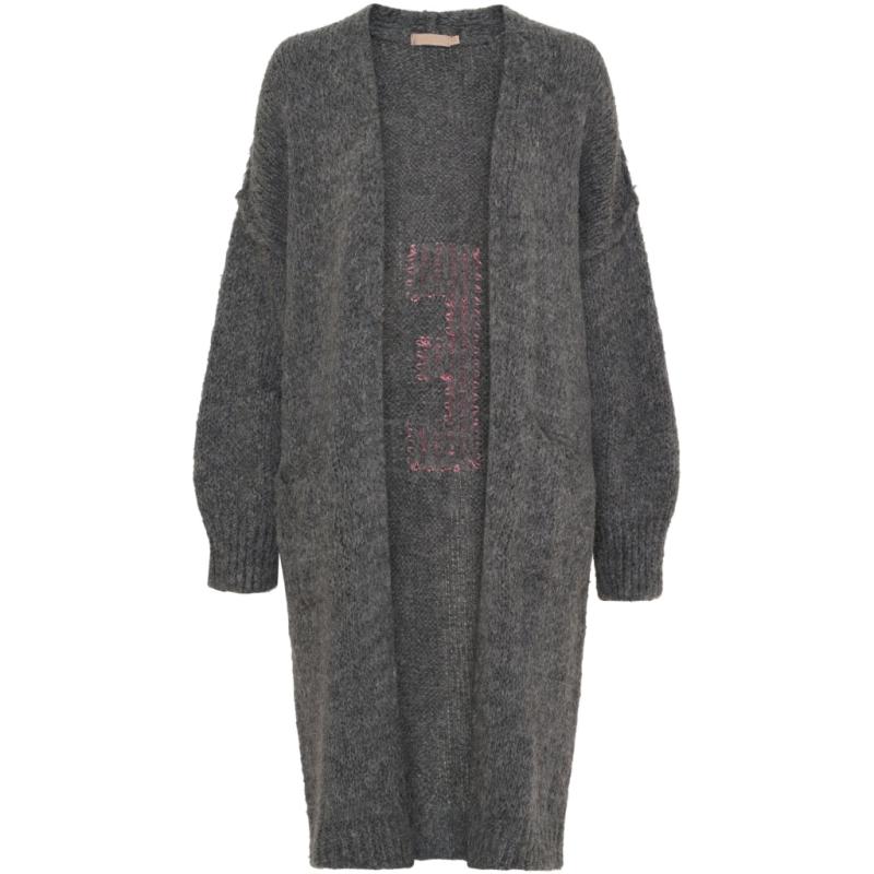 Dame Strik Mdcseverine 581 Medium Grey fra Marta Du Chateau