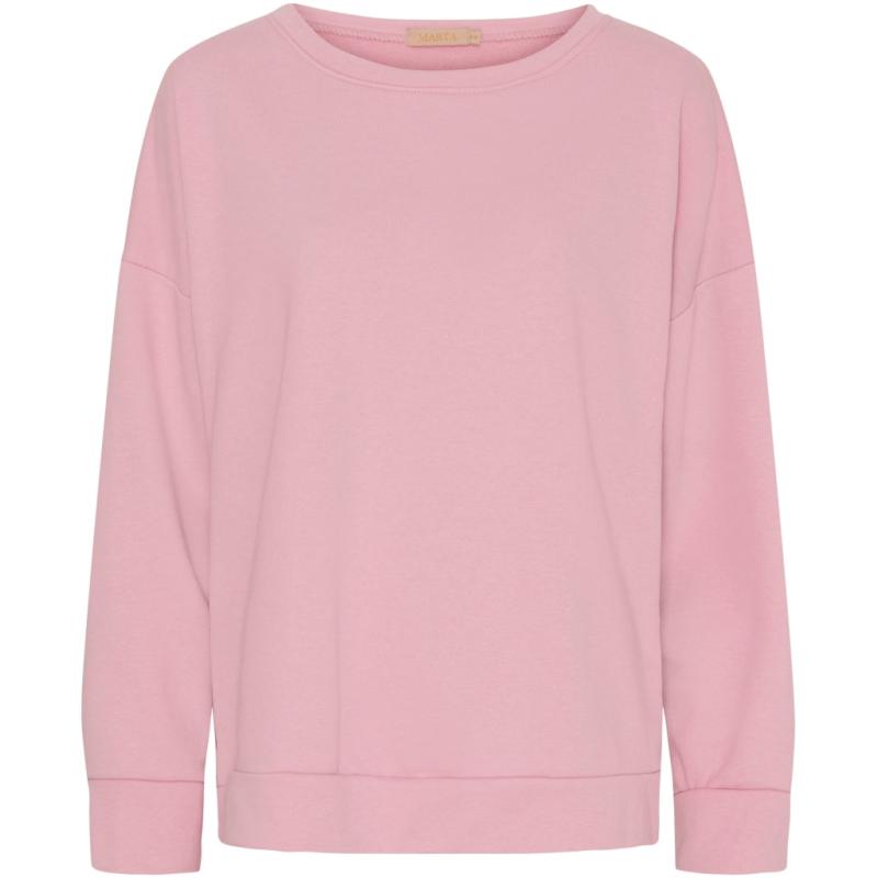 Dame Sweatshirt Mdcnathalie 69371   Rosa Baby fra Marta Du Chateau
