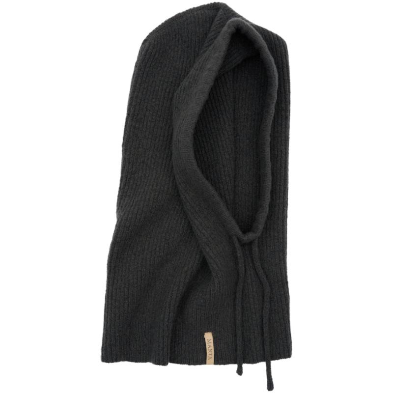 Dame Balaclava Mdcfiluca Fmhk6480   Dark Grey fra Marta Du Chateau
