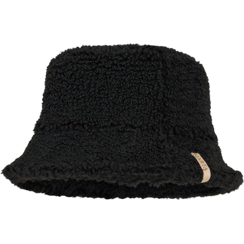 Dame Hat Mdcinge 172   Black fra Marta Du Chateau