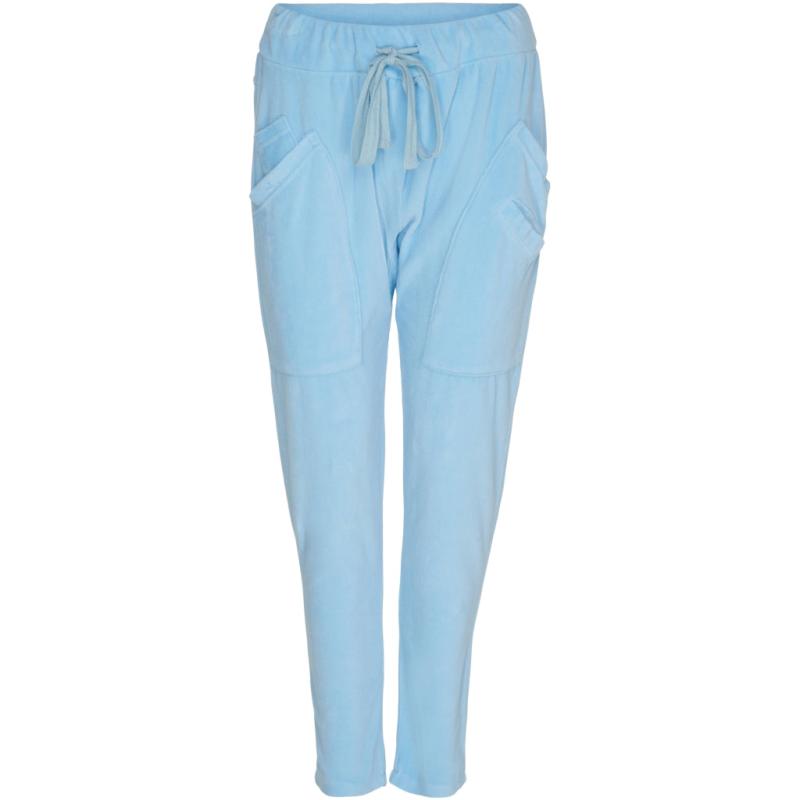 Velour Bukser 68139   Blue fra Marta Du Chateau