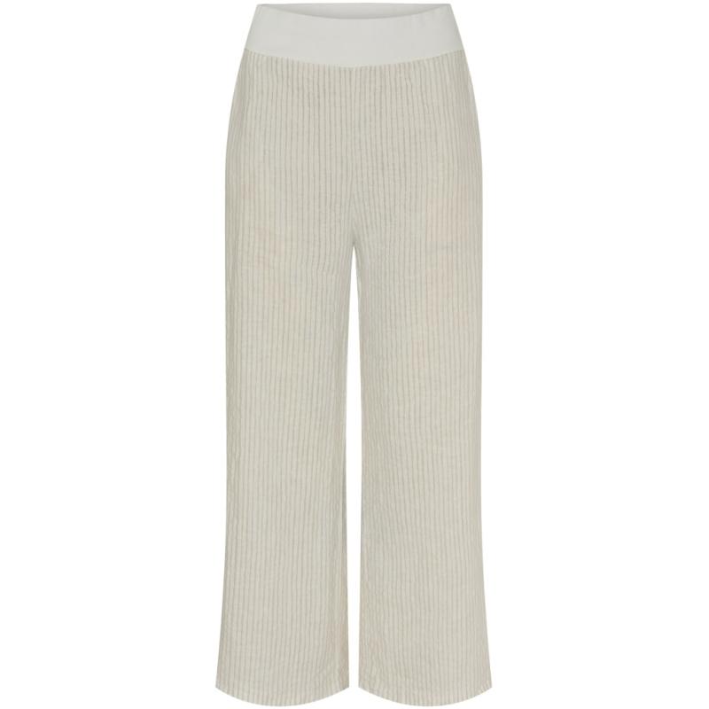 Dame Bukser Mdcanette   Panna Beige 1752 Stripe fra Marta Du Chateau