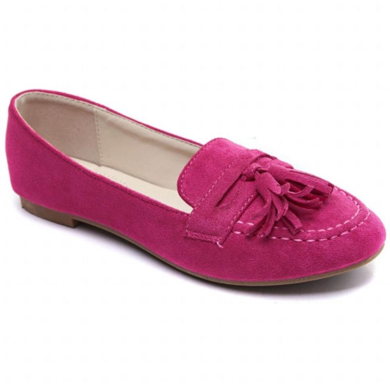 Mie Dame Loafers 3637 Fuxia fra Shoes