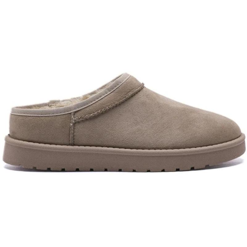 Mikka Dame Hjemmesko 6438   Kaki fra Shoes