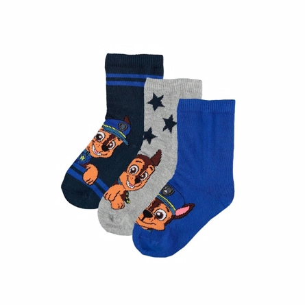 3 Pak Paw Patrol Strømper Nello Dark Sapphire fra Name It