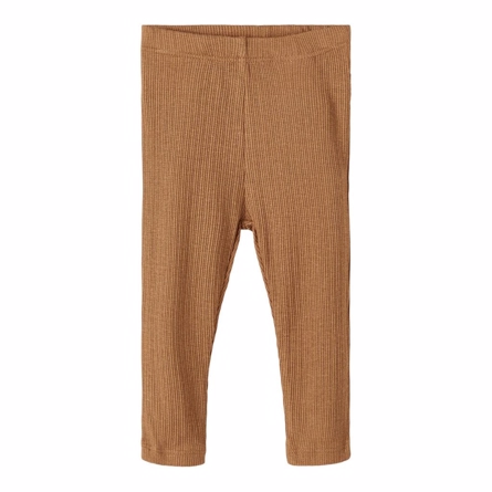 Modal Flæse Leggings Sol Toasted Coconut fra Name It