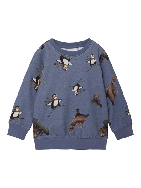 Sweatshirt Ricaro China Blue fra Name It