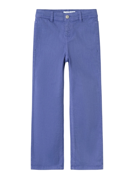 Brede Twill Bukser Polly Iris Bloom fra Name It