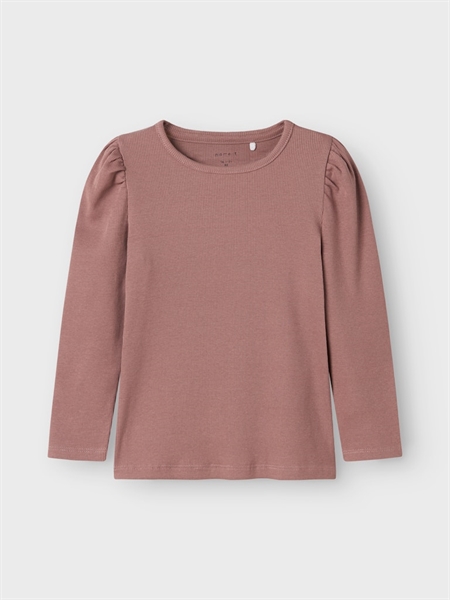 Langærmet Bluse Raya Twilight Mauve fra Name It