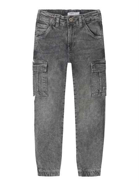 Cargo Jeans Ryan Medium Grey Denim fra Name It