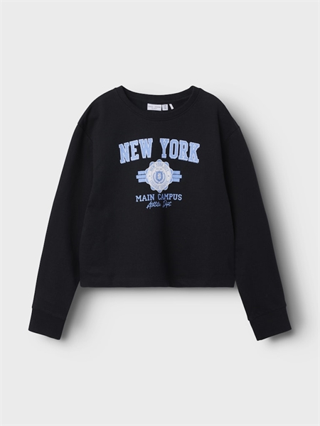 Sweatshirt Kort Vanita Black fra Name It