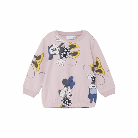 Minnie Mouse Sweatshirt Janita Violet Ice fra Name It