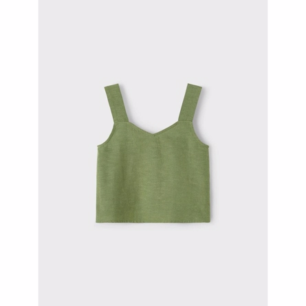 Cropped Top Fafona Hedge Green fra Name It