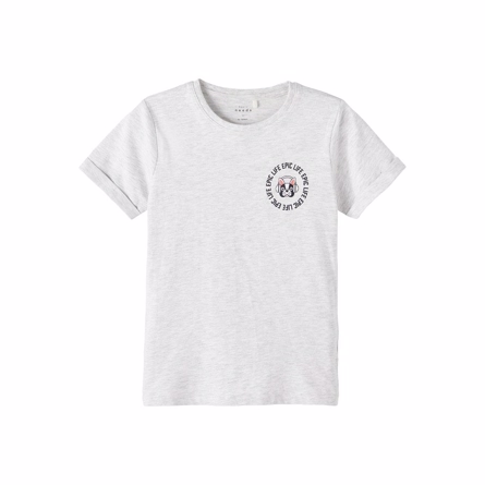 Tee Vux Light Grey fra Name It