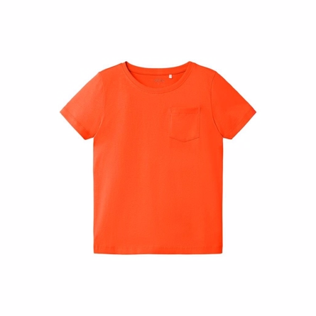 Tee Vebbe Flame Red fra Name It