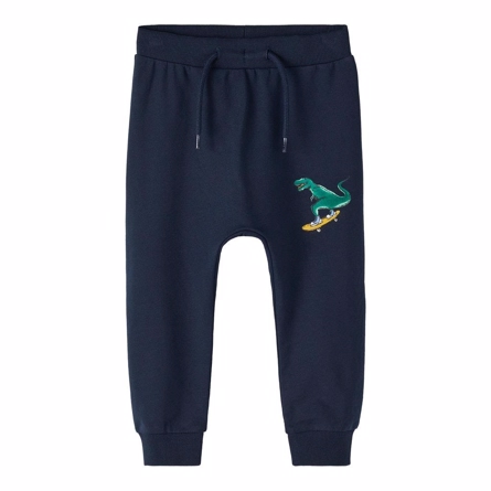 Dino Sweatpants Bel Dark Sapphire fra Name It