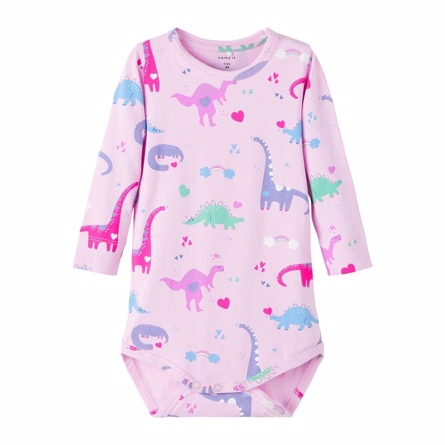 Dino Body Baba Pink Lavender fra Name It