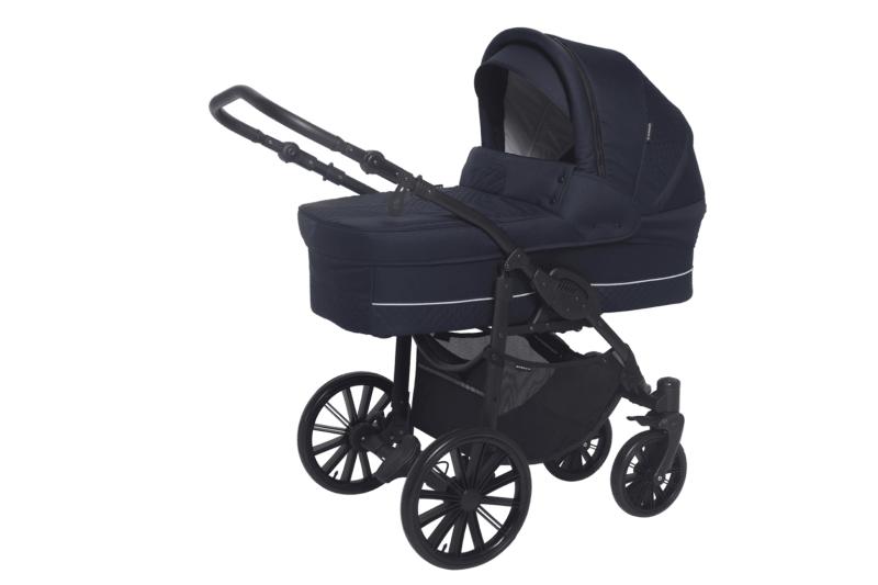 Nordic Lux Navy Quilt fra Basson Baby