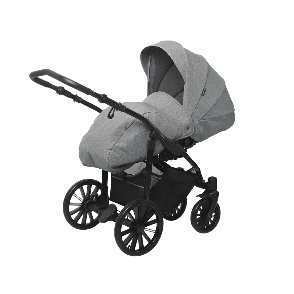 Fodpose Til Nordic Seat   Grey Melange fra Basson Baby