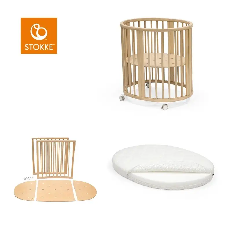 Sleepi Mini V3 Natur Inkl. Madras Og Forlængerstykke fra Stokke