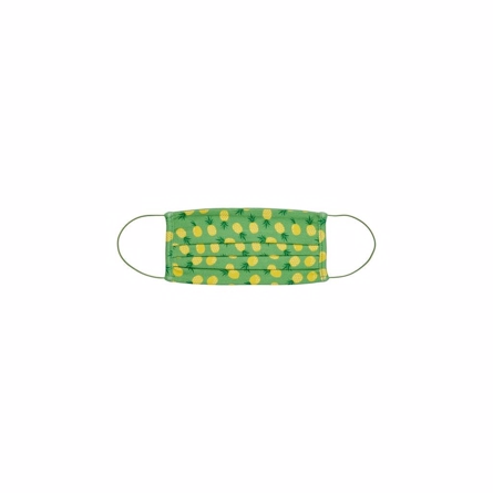 Stof Mundbind Hope Grass Green Pineapples fra Only