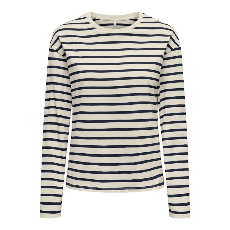 Dame Bluse Onlnew   Birch Navy Blazer fra Only