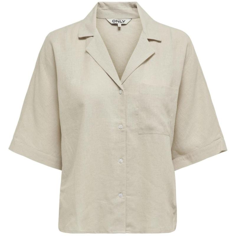 Dame Bluse Onltokyo   Moonbeam fra Only