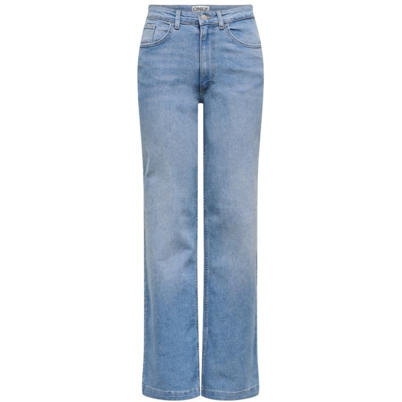 Dame Jeans Onlmishy   Light Blue Denim fra Only