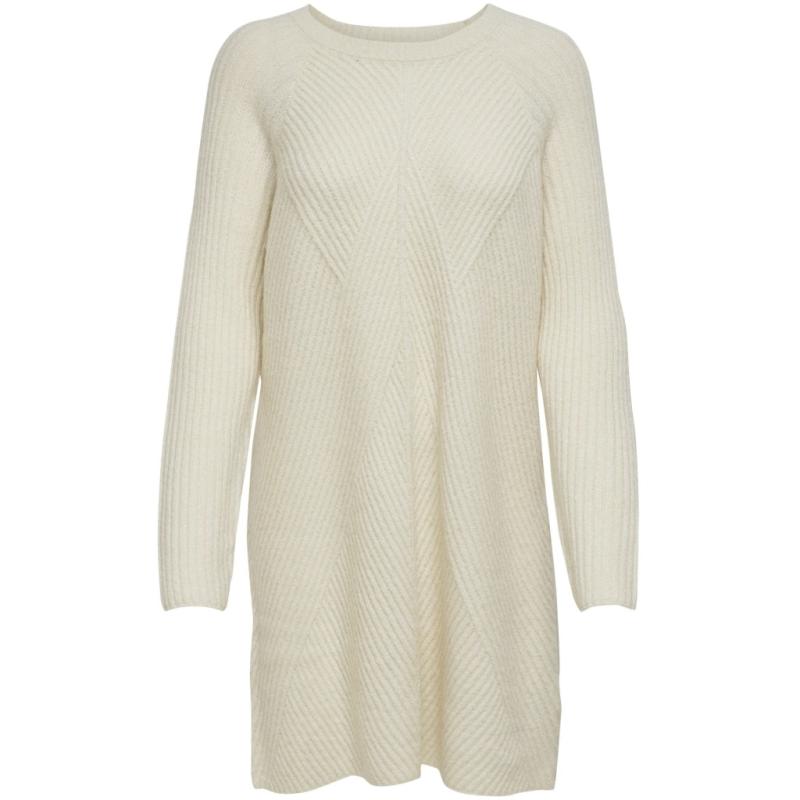 Dame Kjole Carol   Whitecap Gray Melange fra Only