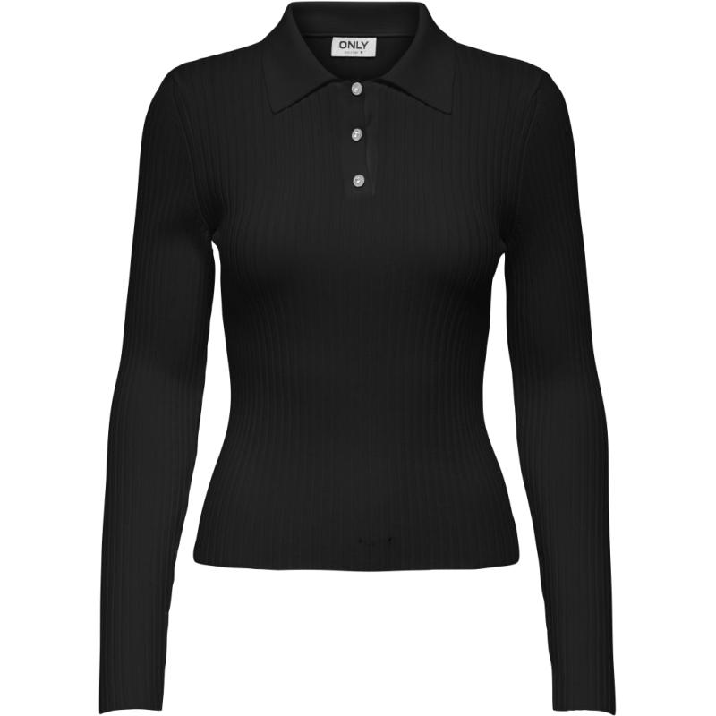 Dame Polo Onlelisa   Black fra Only