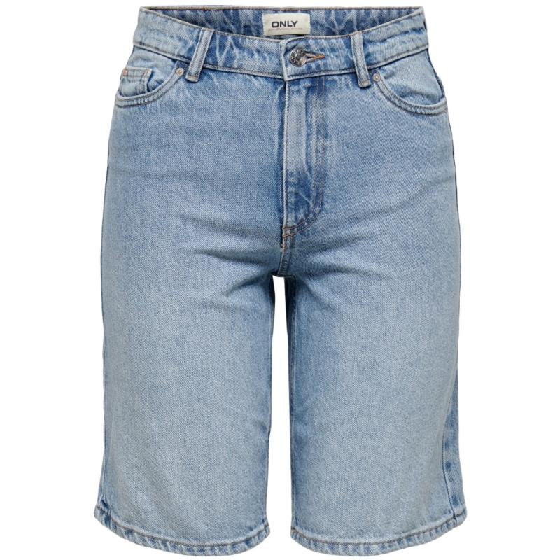 Dame Shorts Onlsonny   Light Blue Denim fra Only