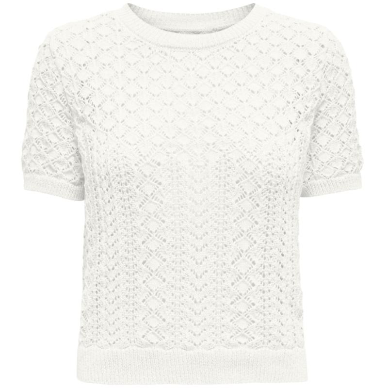 Dame Strik Onlsaga   Cloud Dancer fra Only