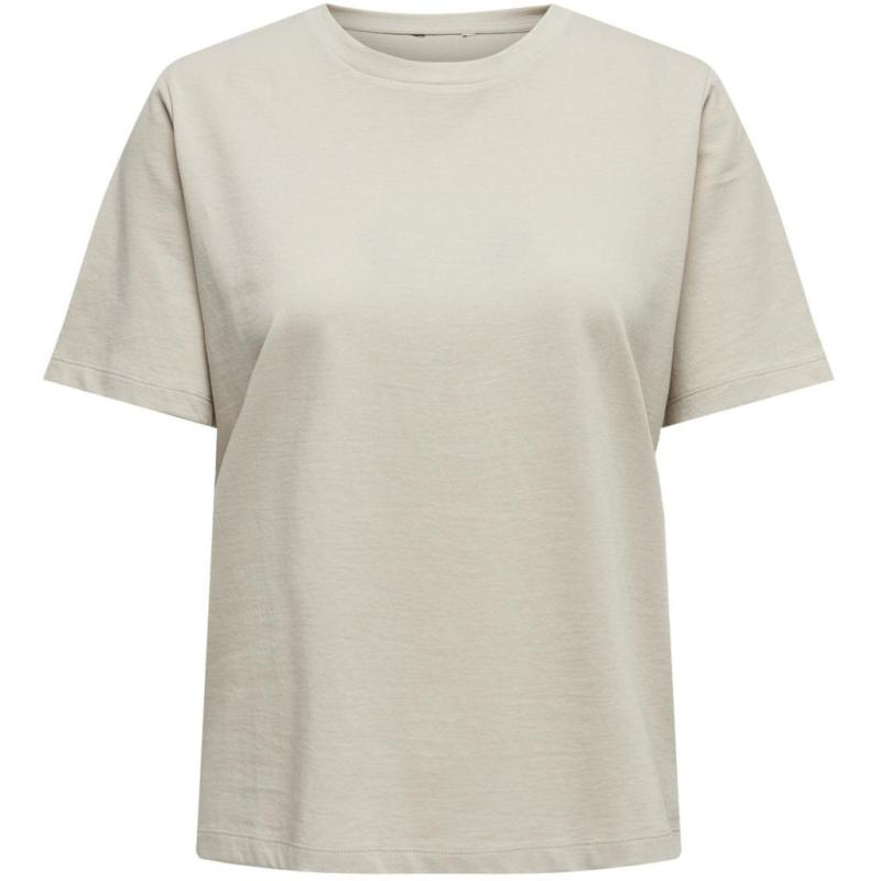 Dame T Shirt Onl Silver Lining fra Only
