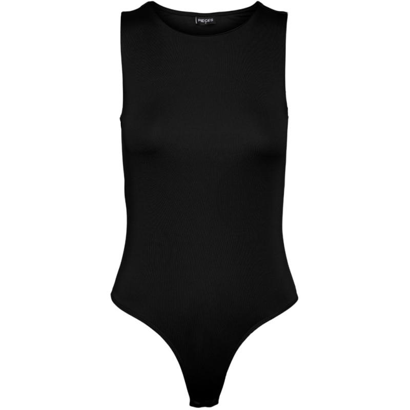 Dame Bodystocking Top Pcneja Black fra Pieces