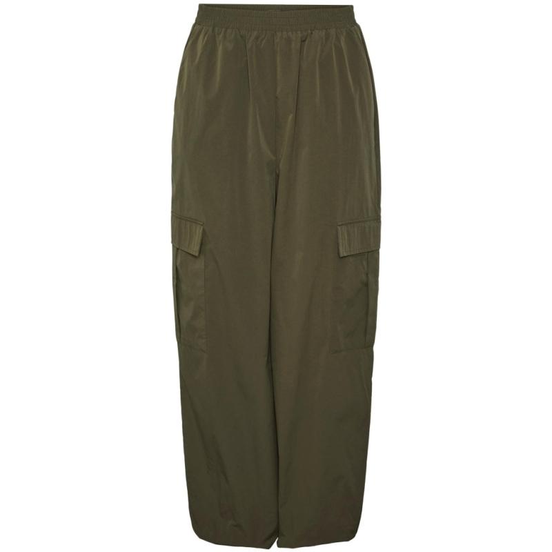 Dame Bukser Pcanna   Deep Lichen Green fra Pieces