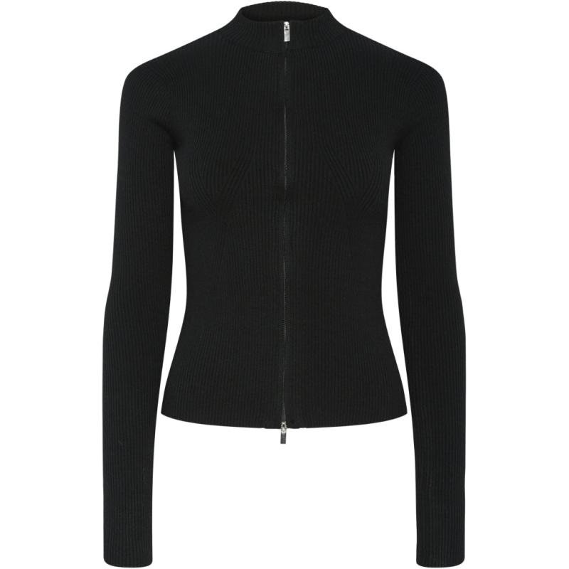 Dame Cardigan Pccrista   Black fra Pieces