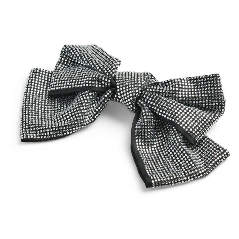 Dame Hårclips Pcpilla Black Clear Stones fra Pieces