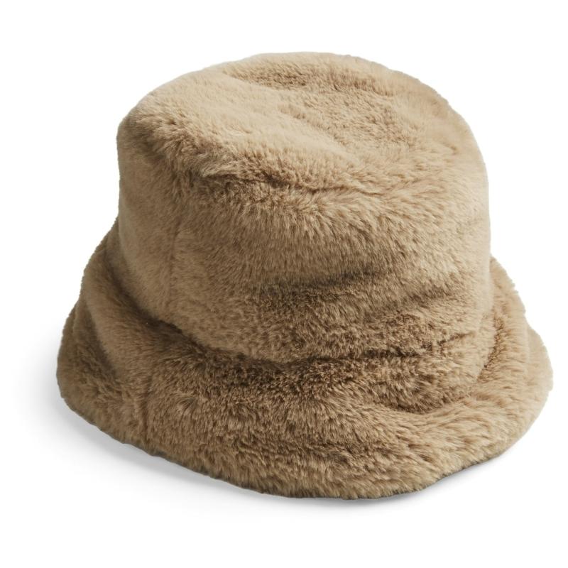 Dame Hat Pcjeanel   Silver Mink fra Pieces