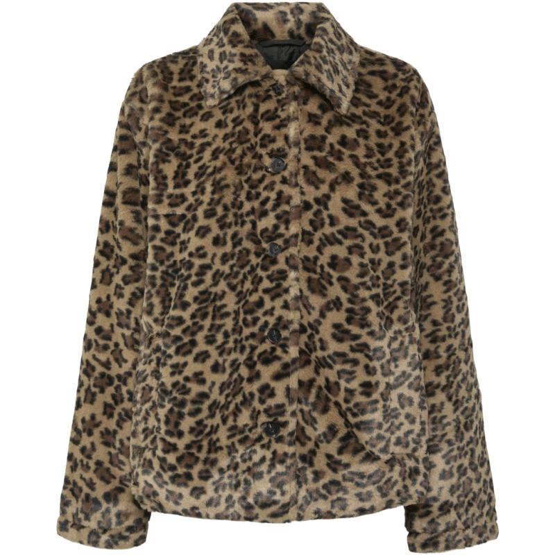 Dame Jakke Pcrobyn   Brown Sugar Leo fra Pieces