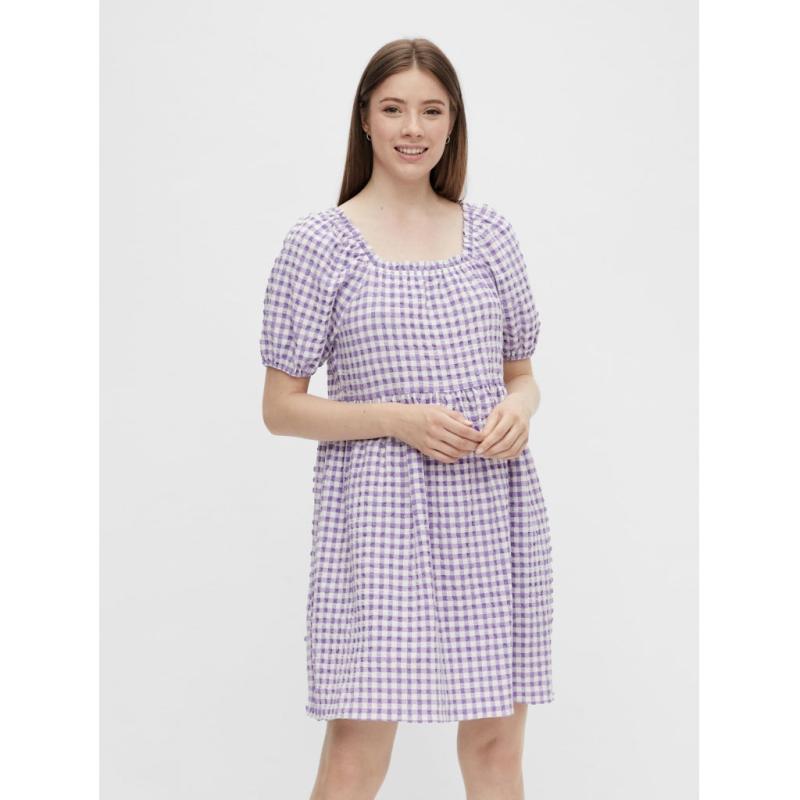 Dame Kjole Pclilla   Sheer Lilac fra Pieces