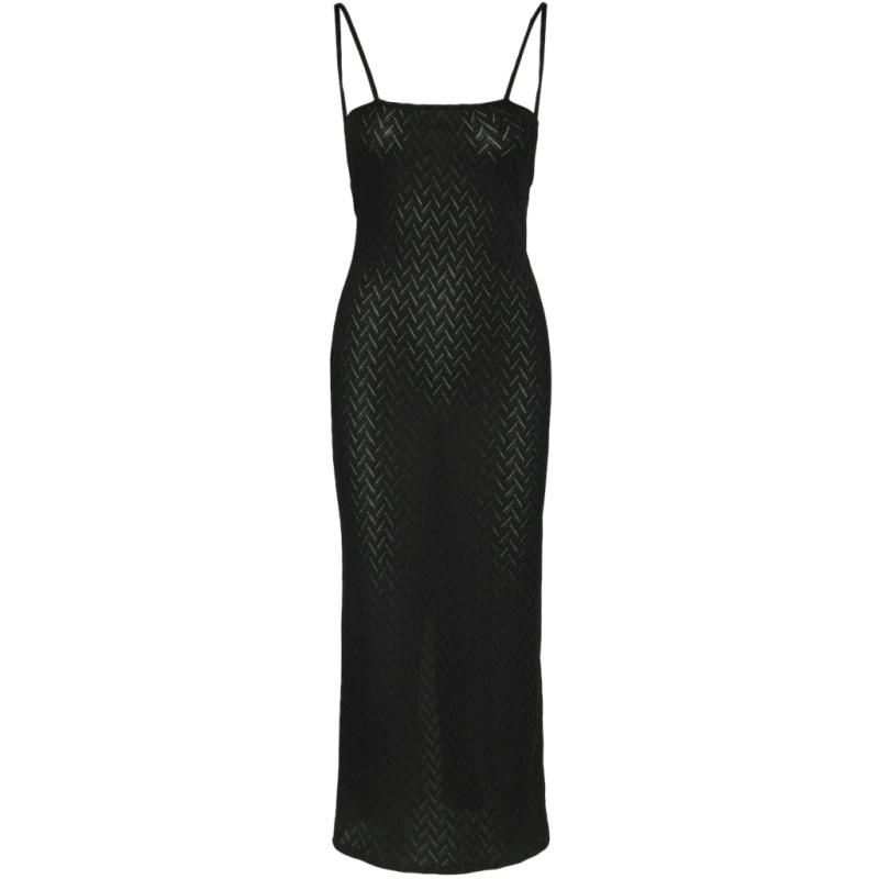 Dame Kjole Pcsimira Black fra Pieces
