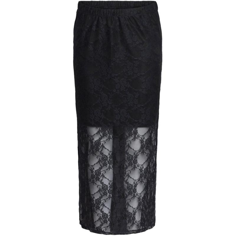 Dame Nederdel Pcnacy Black fra Pieces